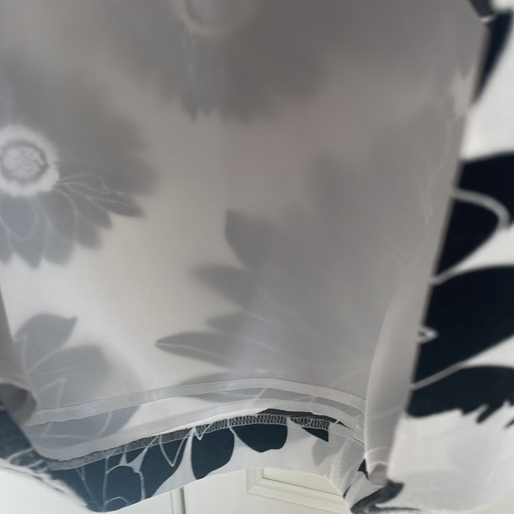 Ann Taylor LOFT floral skirt 6 - Picture 3 of 7